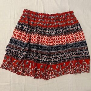 RAGA Anthropologie Amalia Festival Mini Skirt NWOT
